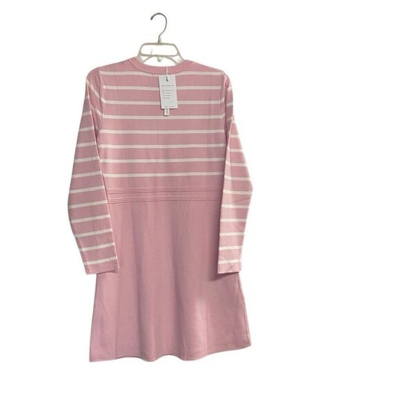 MEROKEETY Women’s‎ Striped Button Crewneck Sweater Dress New SEE DESCRIPTION - Picture 2 of 12